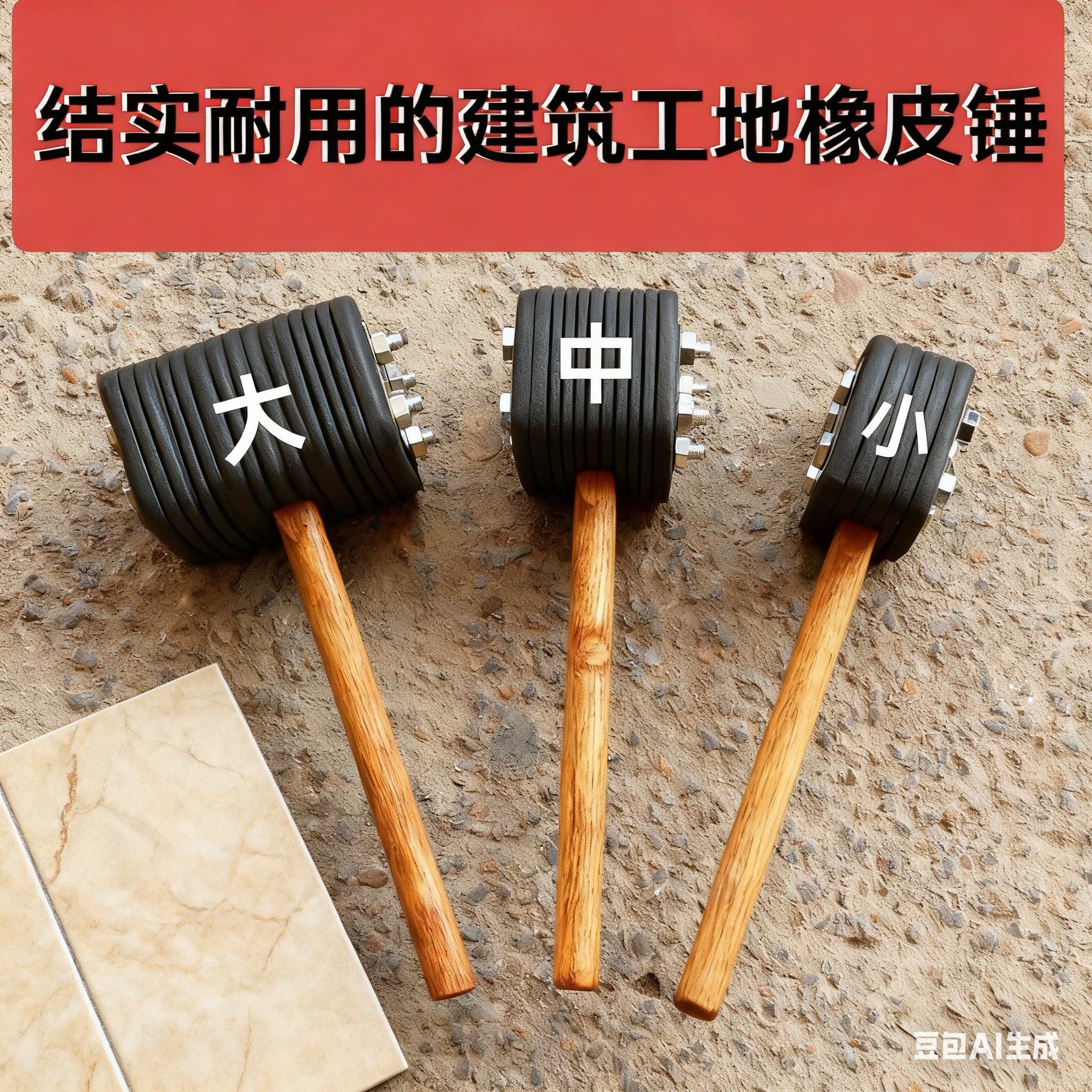 铺大理石胶皮锤贴瓷砖地板砖橡皮锤子榔头敲打锤瓦工装修工具耐用