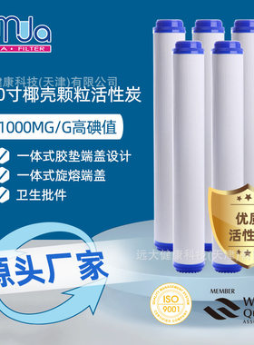 远大健康净水器滤芯20寸颗粒碳椰壳活性炭滤芯家用前置过滤芯