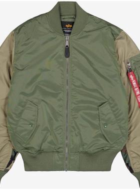 代购Alpha Industries阿尔法工业男士夹克防风保暖尼龙拼色户外