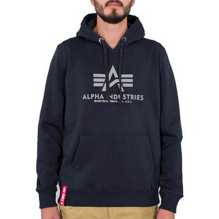 代购Alpha Industries阿尔法工业男士卫衣保暖舒适棉质连帽日常