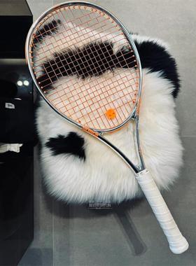 代购Prince Chrome Beast 100 王子氢原子电镀银联名款网球拍骷