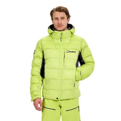 代购Berghaus男士羽绒服防水防风保暖户外夹克连帽长款保暖外套