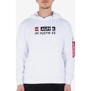 代购Alpha Industries阿尔法工业男士卫衣保暖舒适棉质连帽日常