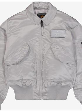 代购Alpha Industries阿尔法工业男士夹克保暖防风灰色加绒春秋