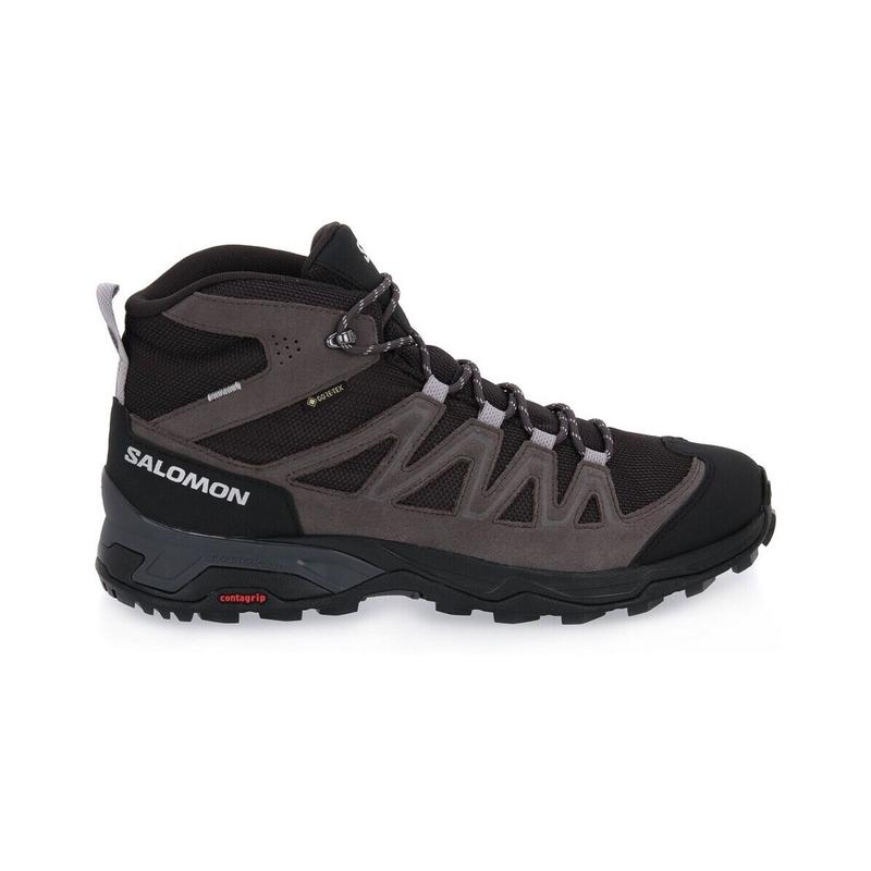 SALOMON萨洛蒙男登山鞋GORETEX徒步鞋X Ward Leather Mid GTX