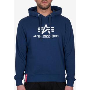 代购Alpha Industries阿尔法工业男士卫衣保暖舒适棉质连帽日常