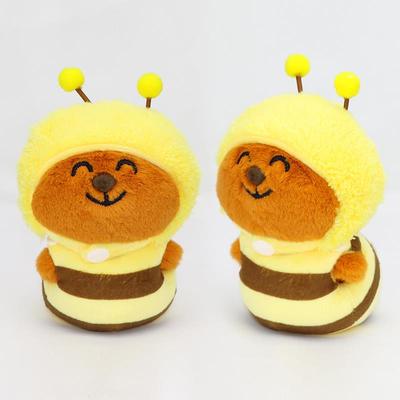 娃衣10cm棉花娃娃海星体通用小蜜蜂帽子动物造型 大笨狗之家衣服