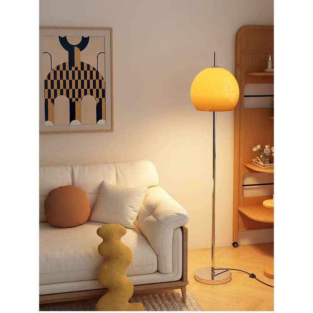 轻奢蘑菇客厅落地灯卧室床头灯法式包豪斯ins风网红月光蘑菇灯