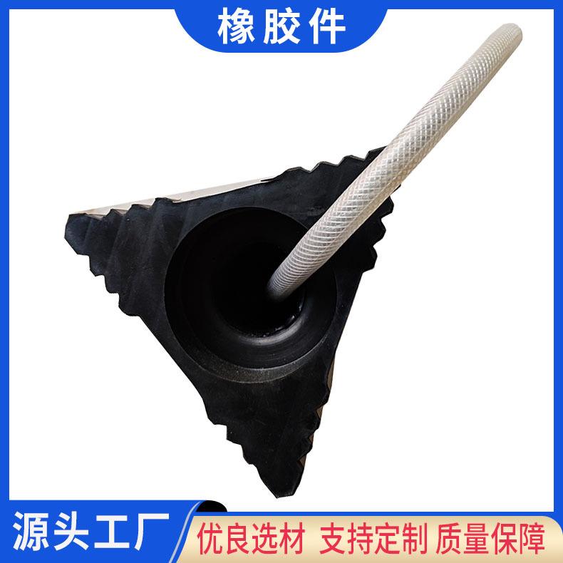 供应橡胶飞机轮挡耐磨、耐压高性能防滑档板橡胶止退器船用