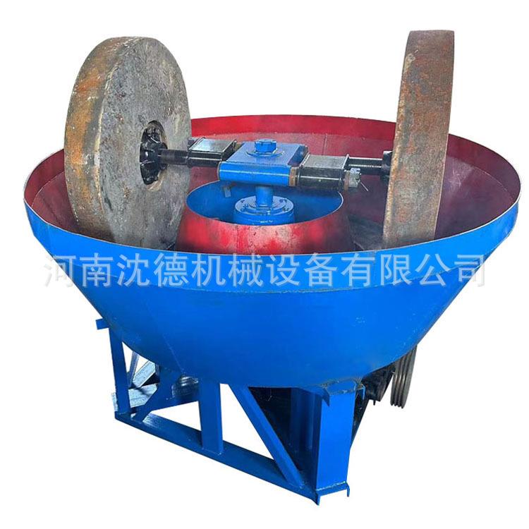 工厂直发出口多种型号碾金机选金碾轮混汞湿碾机双轮矿石电碾子