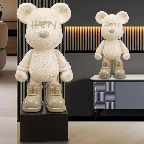暴力熊存钱罐客厅网红大号落地摆件家居潮玩装饰品玄关儿童礼物