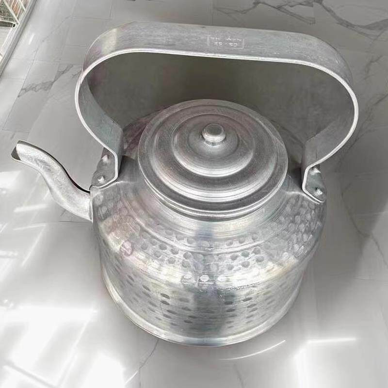 越南特厚铝水壶商用大容量烧水壶老式家用铝手工烧煤炉子燃气水壶