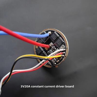 Sbt90.2 9090 Led大功率手电筒驱动板恒流直径30Mm3V20A