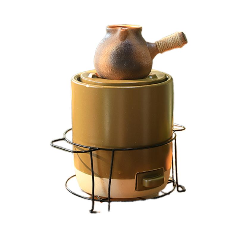 手工正品富强炉炭炉煮水煮粥火力强围炉煮茶煲汤炉炭火炉铁壶搭子图片