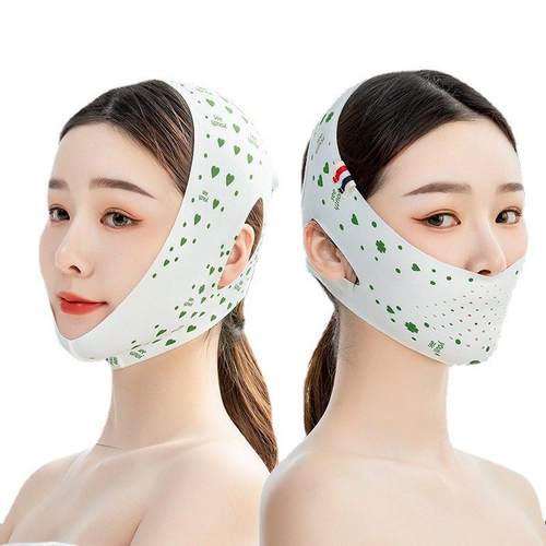 婴儿肌脸部睡眠紧致面罩无痕透气提拉紧致绷带家用面部提升全脸