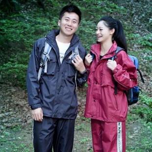 套装 骑安雨衣雨裤 透气全身男女分体外卖骑行反光防暴雨水电动车披