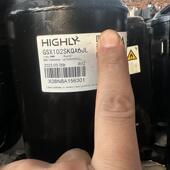 海立GSX102SKQA6JL直流变频空调压缩机R32冷媒原装 下线机178VR410