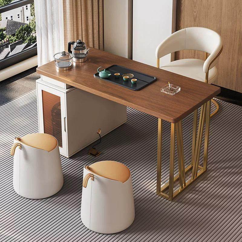 轻奢实木茶桌家用小茶台烧水壶一体新款阳台茶桌椅组合泡茶桌,住宅家具,家用茶台/茶桌,淘宝优惠券,粉丝福利购,淘宝优惠卷