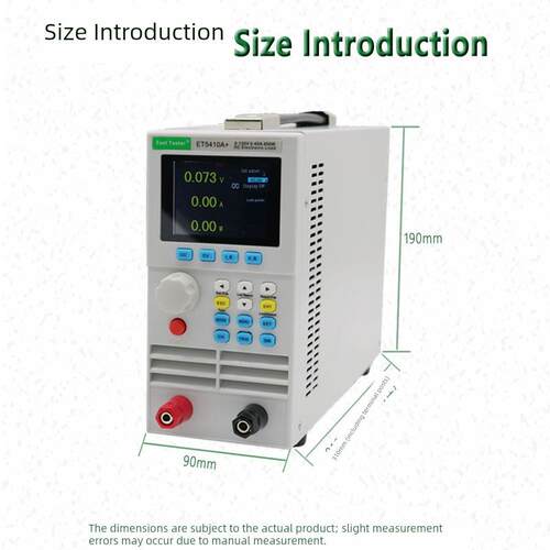 中创可编程直流电子负载仪ET5410A+ 电池容量 电源功率检测仪器