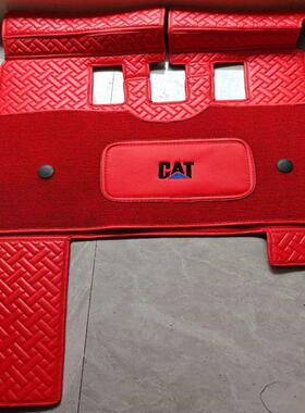 卡特怪手脚垫 E305/307/312/320/336C/D2/GC脚踏垫驾驶室用品内饰