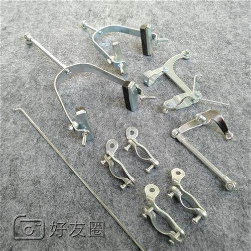 适用老凤凰单车硬刹前后刹门刹车装置配件26寸28寸经典老式自行车