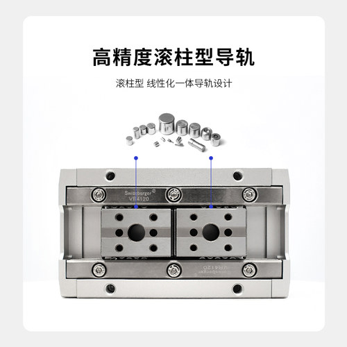 精密薄型手指气缸HFD8X30/HFD12X10/HFD16X15/25X40/20/50/60/80