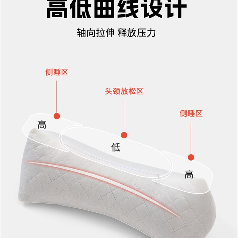 颈椎三角枕蚕沙艾叶荞麦壳骨头护颈枕靠枕办公室午休睡枕颈椎枕头