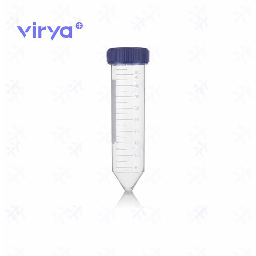 架装塑料离心管 50ML virya 易旋管盖，密封紧密 高透明 带刻度