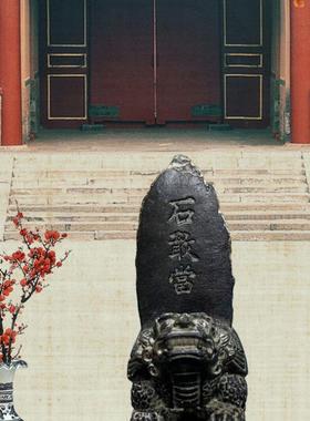 招财龙龟玄关摆件泰山石敢当 做旧摆件 驼碑霸下龙龟镇宅摆件