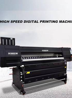 19084工业级打印机服装高速数码印花机热升华大幅面打印机