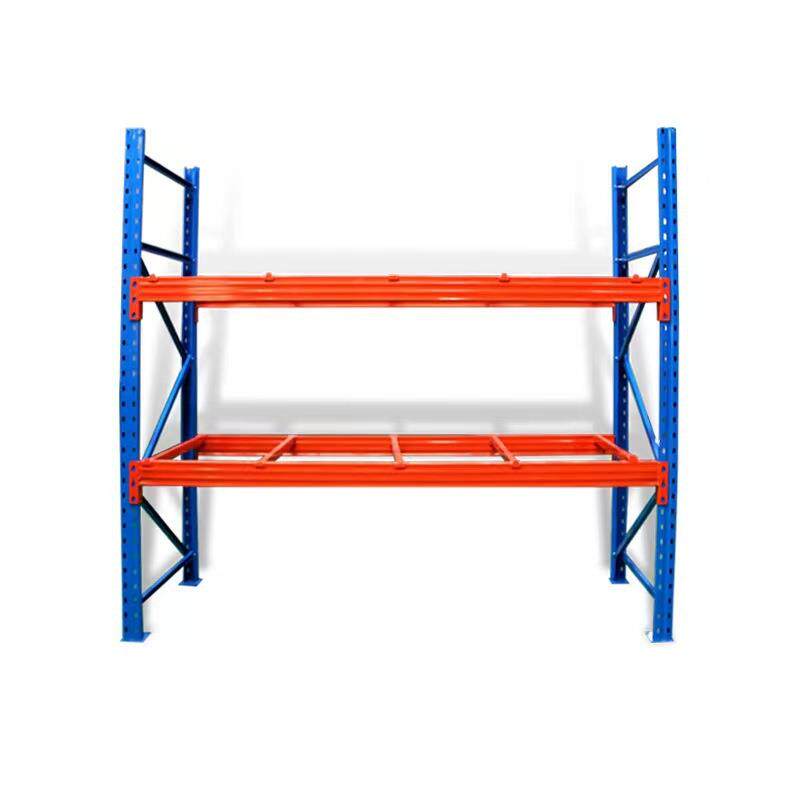 定制仓储通廊式重型卡板工业仓库货架高位托盘厂家阁楼货架贯通式