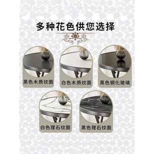 餐桌桌钢化玻璃可折叠圆桌吃饭桌子小户型家用阳台庭院折叠桌