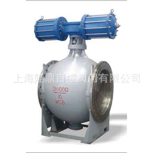 中隆鼎控供应Q647F气动卸灰开关球阀 气动法兰固定式切断球阀价格