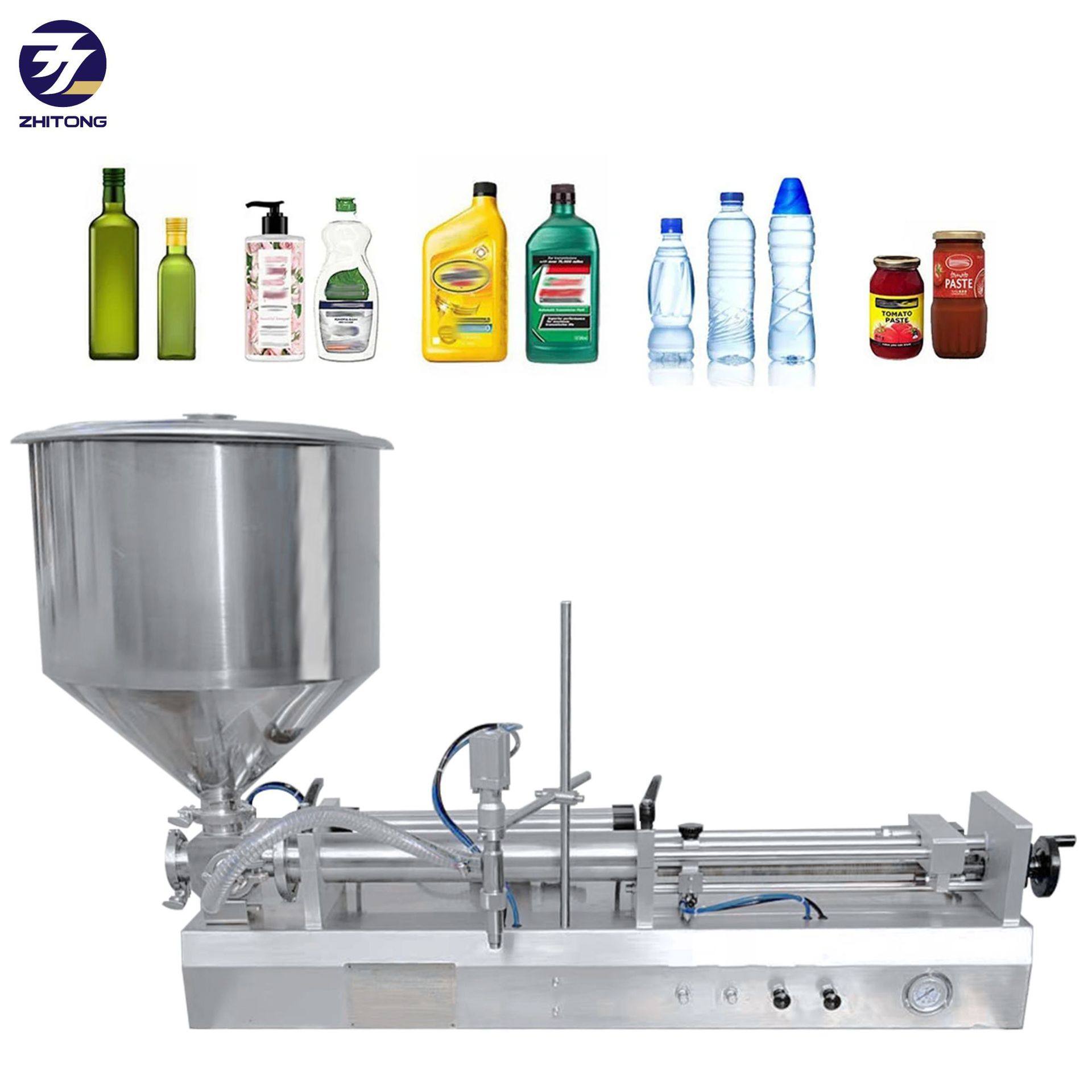 半自动灌装机洗发水沐浴露液洗类产品高精度气动卧式自吸灌装机次,五金/工具,其他包装设备,淘宝优惠券,粉丝福利购,淘宝优惠卷