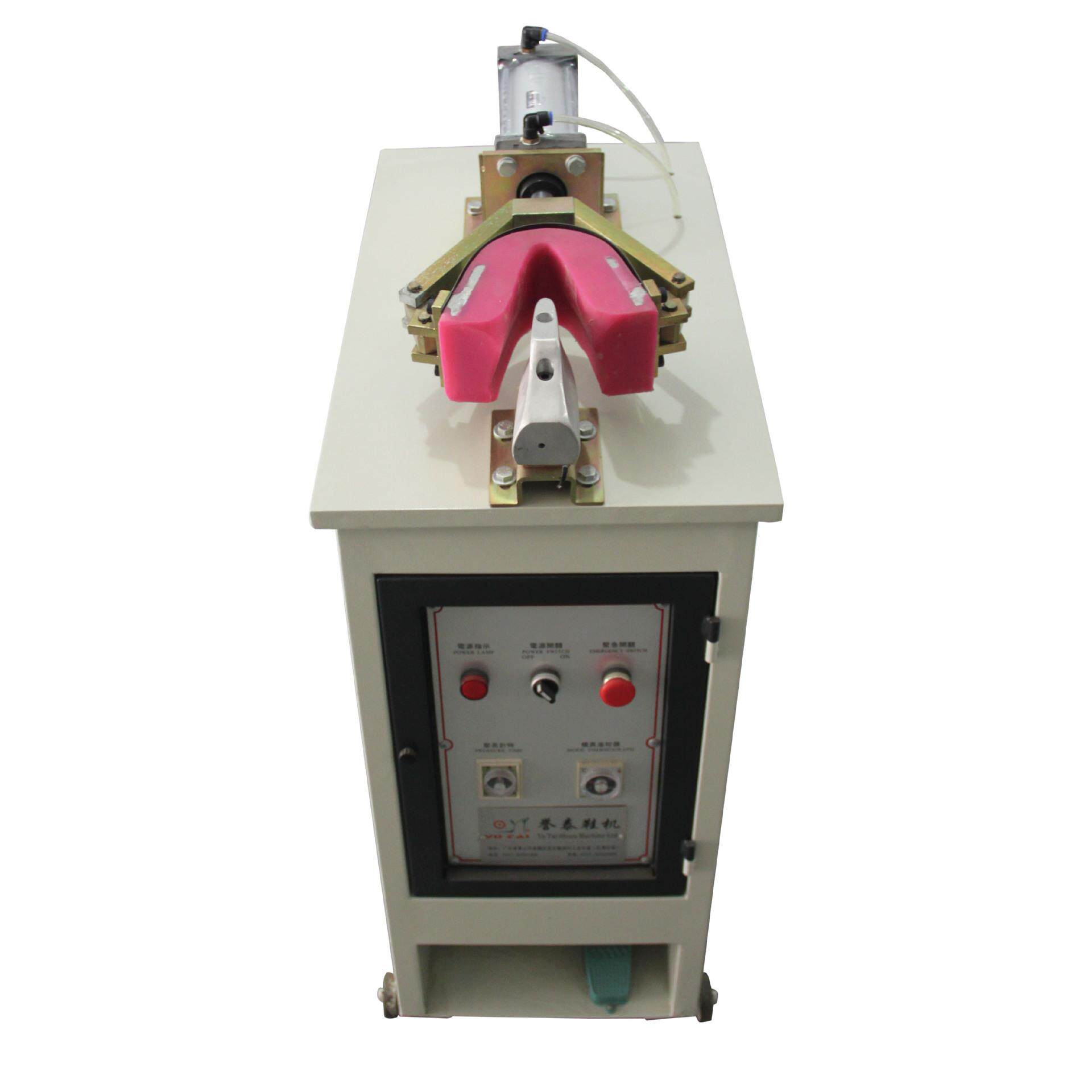 制鞋机械机器设备工厂家半自动多材质鞋面预热压合成型后套预软机