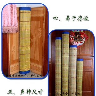 竹门帘定制竹n帘家用竹子门帘防蚊防蝇挂帘竹窗帘遮阳通风 夏季