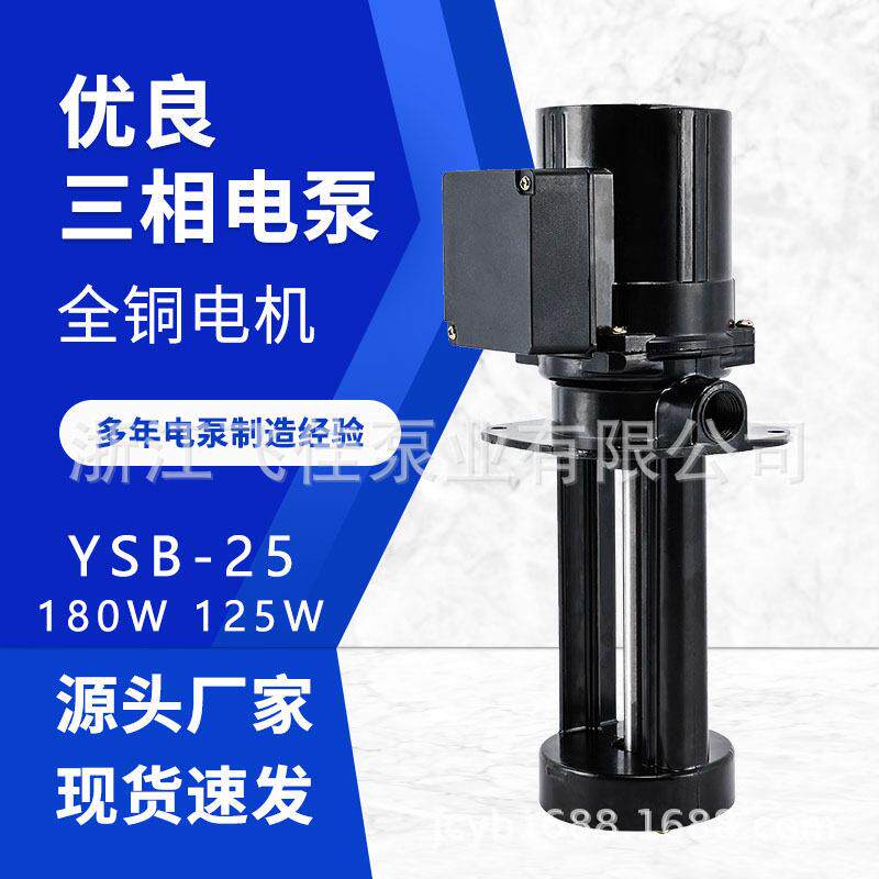 飞佳厂家直销循环水泵125WYSB-25.180WYSB-50三相机床冷却泵油泵