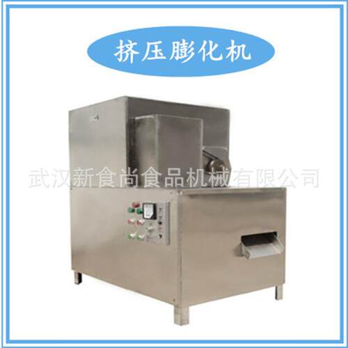 全电化粮颗挤压膨机 体积小 产量大 厂家BQQ杂直供粒米花膨化机