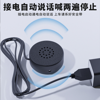 启动汽车车载语音提示器