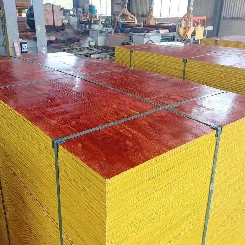 建筑模板覆 覆膜工地板小红板木板防水耐磨定制红板垫板多层胶合