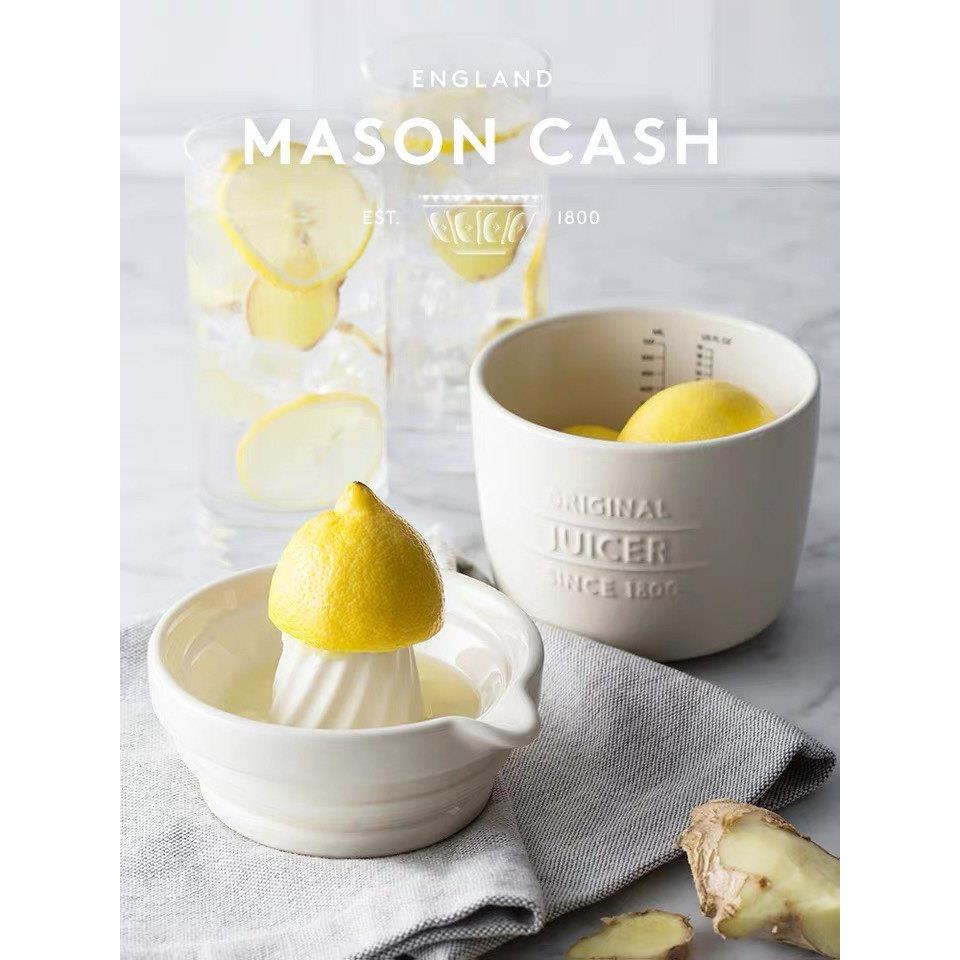 英国MasonCash压汁器陶瓷手动柠檬橙子榨汁器挤汁器压汁器榨汁杯