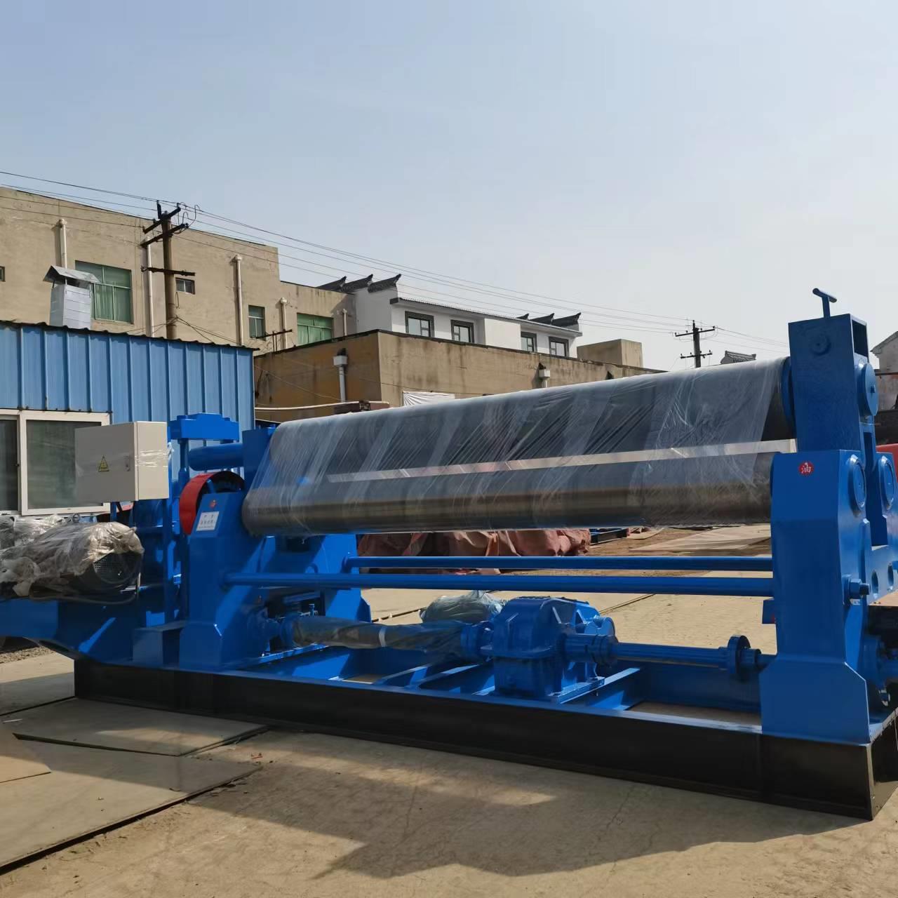 卷板机20+2000自动卷板机三辊卷板机现货卷板机厂家全新机械传动