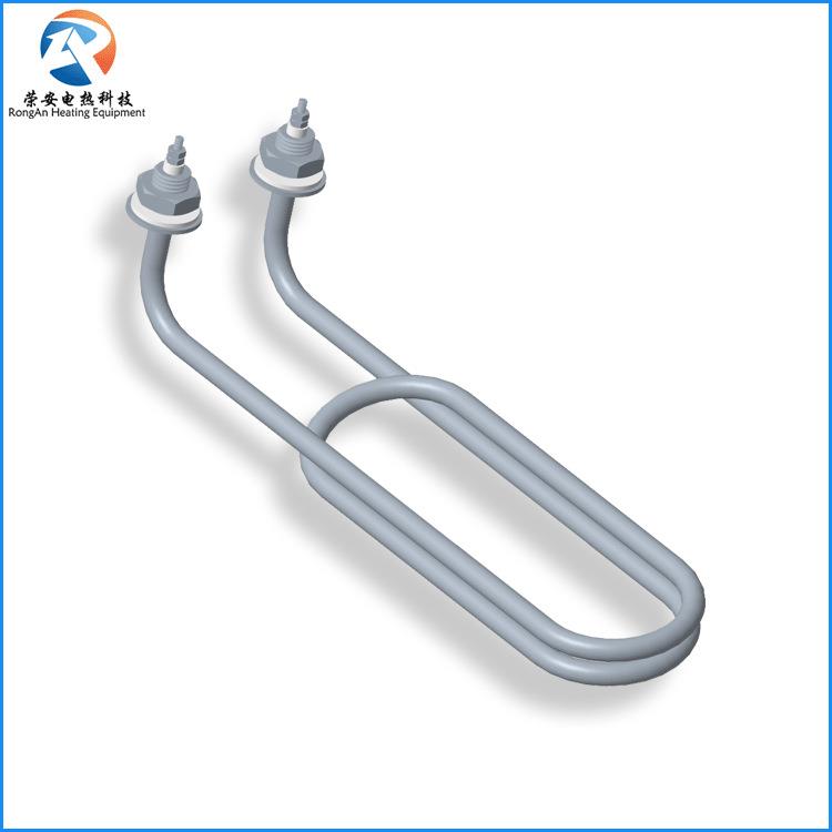 80V电加热管不锈钢04双头发热管定制双U型1000w干烧电热管