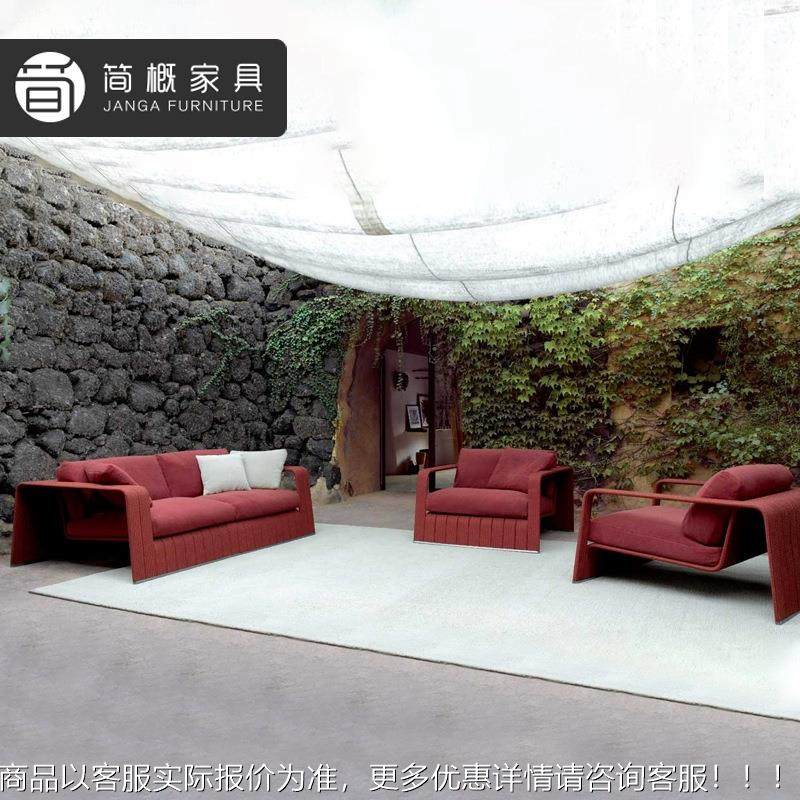 户外别墅酒店花藤编沙发园庭院泳池床休闲民宿露椅台720躺躺沙发,住宅家具,户外沙发,淘宝优惠券,粉丝福利购,淘宝优惠卷