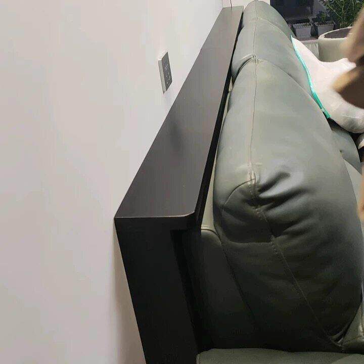 全实木沙发后置物架靠墙落地缝隙床边桌子收纳长条夹缝架柜子书架