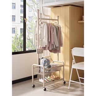 挂衣架室内卧室落地杆式入户衣帽架置物架挂包架办公室用床头转角