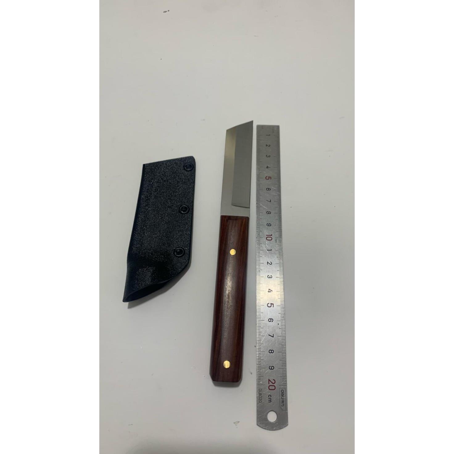 手工制作嫁接刀园艺工具芽接刀锋利嫁接刀实木柄直刀嫁接