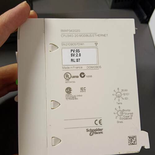 议价BMXP342020 CPU模块 MODBUS ETHERNET 工控模块维修