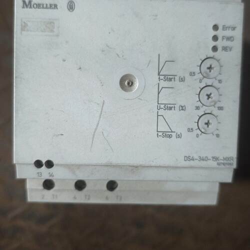 议价DS4-340-15K-MXR MOELLER软启动器 工控电机启动控制器维修