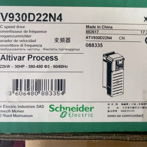议价ATV930D22N4 变频器 22kW三相交流调速工业驱动维修